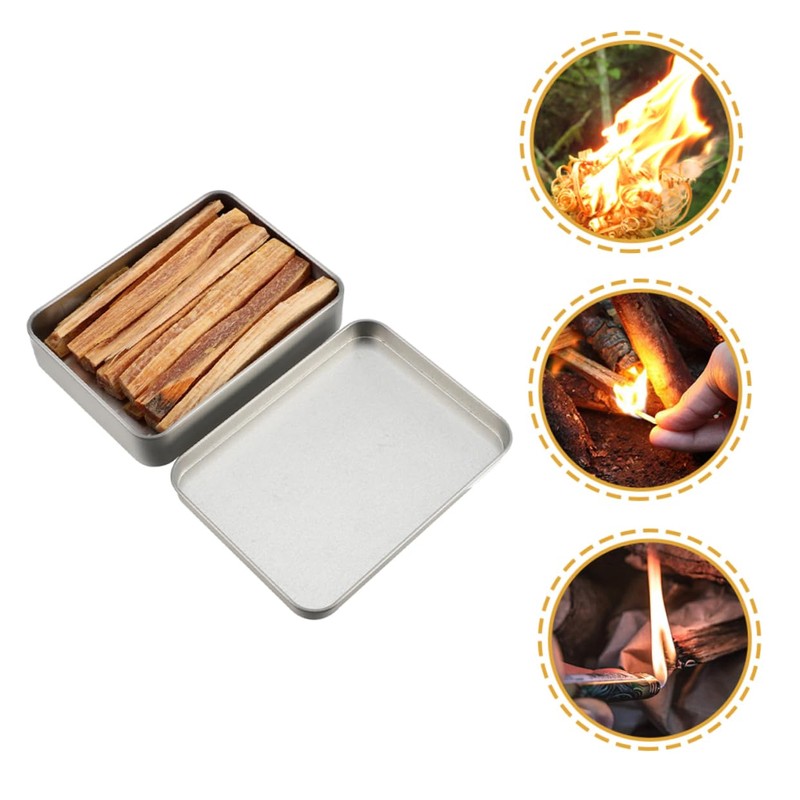 COHEALI Multi-Purpose Outdoor Natural Firelighters Kiln Dried Kindling Sticks for
