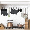 Oven Mitts & Pot Holders Set 6pcs - Premium Non-Slip