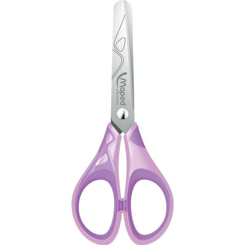 Maped - Forbici Sensoft 13 Cm con anelli flessibili ed