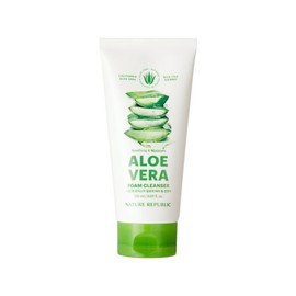 Nature Republic 네이처리퍼블릭 1+1 수딩 앤 모이스처 알로에베라 폼클렌징 Nature Republic 1+1 Soothing & Moisture Aloe Vera Foam Cleansing