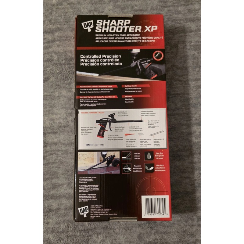 DAP Sharpshooter XP Premium Non-Stick Foam Applicator 7565070234