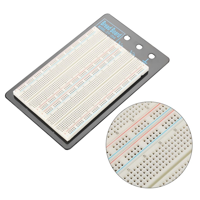 Hilitand Breadboard without Soldering, 1660 Points, Plug-in Holes Made of
