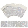VICASKY 8sets Xmas Nail Art Stickers Snowflake Sweater Patterns for