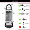 MASTER LOCK Portable Light Up Dial Key Safe with Shackle,