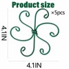 Yohsnor 5PCS Monstera Plant Support Hook - 4.1 * 4.4IN,