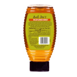 Aunt Sue’s Raw & Unfiltered Organic Honey, Light Amber, USDA Organic, 16 Ounce (Pack of 1)