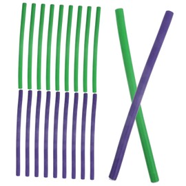 Beavorty 2packs Women Hair Rollers Flexible Curling Rods for Hair No Heat Curlers Random Color