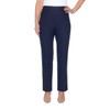 Alfred Dunner Womens Classic Allure Fit Proportioned Pant with Elastic