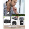 YOUSHARES Furry Pop Filter Compatible with DJI MIC 2/OSMO POCKET