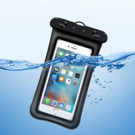 Uripapa Floating Waterproof Pouch for Smartphones Orange Case 2ea