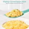 U-Taste Extra-Long 600ºF Heat Resistant Spatula Spoon: 14" Silicone Spoonula