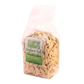 7oz Gourmet Style Bag of Roasted Salted Pumpkin In Shell [7⁄16 lb.]