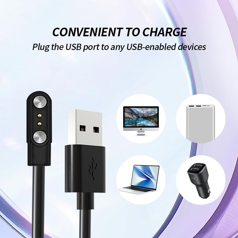 BOVUGAC [1 Pack] for LIGE 2025 New 1.85 Inch SmartWatch