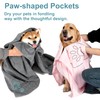 Winthome Super Absorbent Microfibre Dog Bath Towel, 77 x 127