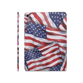 Glossy Glitter iPad Skin Compatible with Apple iPad A16 11 Gen (2025) - Patriot - Premium 3M Vinyl Protective Wrap Decal Cover - Easy to Apply | Crafted in The USA by MightySkins
