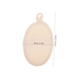 Healeved Pad Set Natural Sponges for Bathing Exfoliating Body Scrubbers Back Brush for Travel Gentle on Skin Easy to Clean