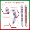 Tenceur 100 Pcs Christmas Pens Christmas Novelty Pens Bulk Xmas