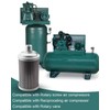 M07 Air Compressor Muffler 3/4 inch NPT Male Air Exhaust