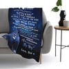 AEEZO to My Daughter Blanket from Dad Daughter Gift from