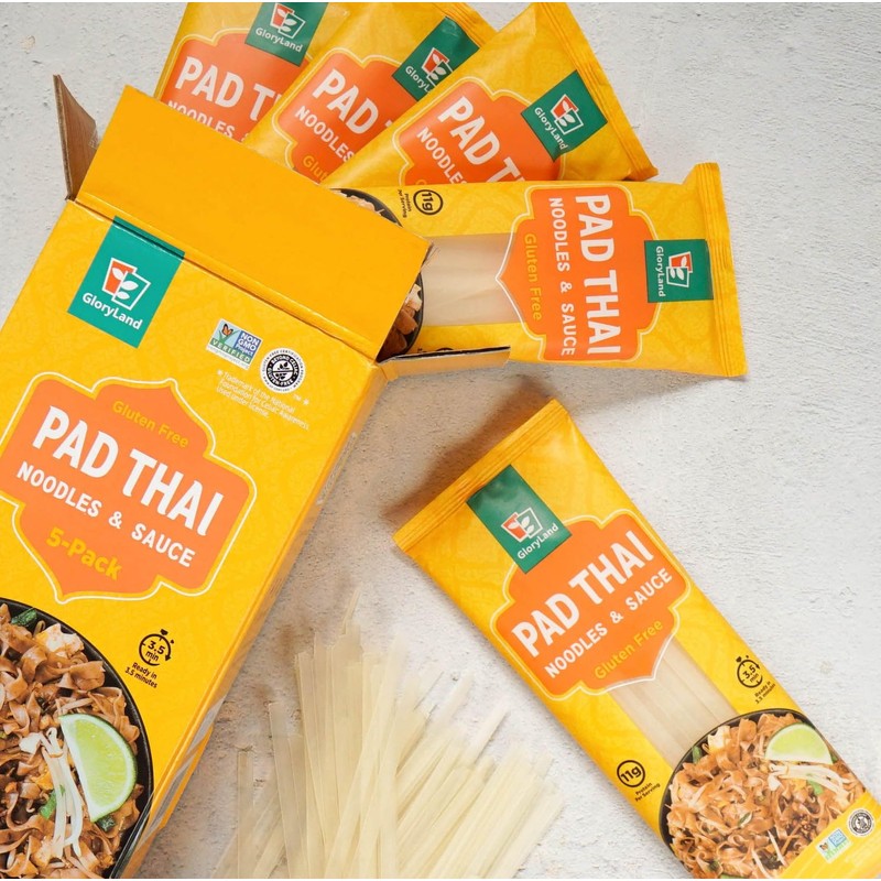 Gloryland Pad Thai Noodles and Sauce Meal Kit (28oz) -