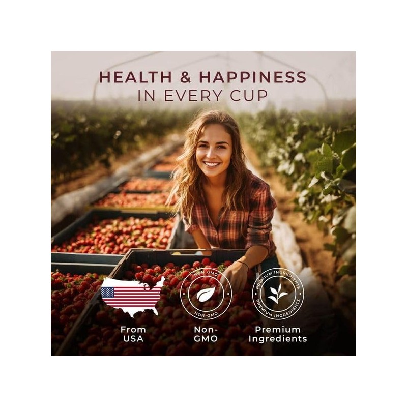 Gya Tea Co Berry Bliss Herbal Tea K Cups for