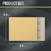 SANDPROX 1/4 Sheet Sandpaper 4.5 x 5.5 Inch Palm Sander