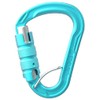 EDELRID Unisex - Adult HMS Strike Triple FG Carabiner, Icemint,