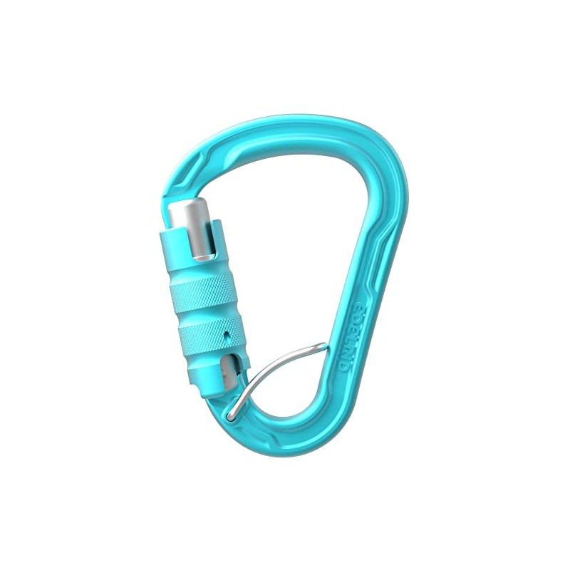 EDELRID Unisex - Adult HMS Strike Triple FG Carabiner, Icemint,