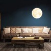 Uonlytech 3D Moon Lamp 3D Printing Moon Night Light Hanging