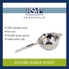 RSVP International Endurance (DBL-IN) Double Boiler | Easily Move Food