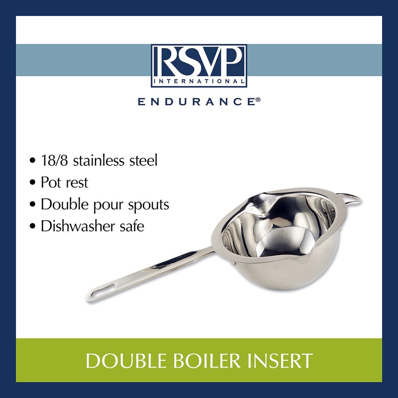 RSVP International Endurance (DBL-IN) Double Boiler | Easily Move Food