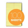 TOPS Docket Steno Book, 6-inch x 9-inch, Gregg Ruled, Canary,