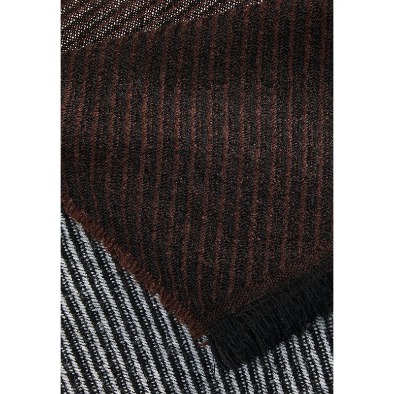 camel active Men's Lightly Scarf, Graphite Gray