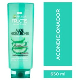 Acondicionador Garnier Fructis Aloe Vera Hidra Bomb 650 Ml