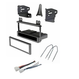 ASC Audio Car Stereo Dash Kit, Wire Harness, and Radio Tool to Install a Single Din Aftermarket Radio for select Ford Lincoln Mazda Mercury Vehicles - Compatible Vehicles Listed Below
