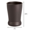 iDesign Plastic Bathroom Tumbler for Countertop or Vanity Storage -