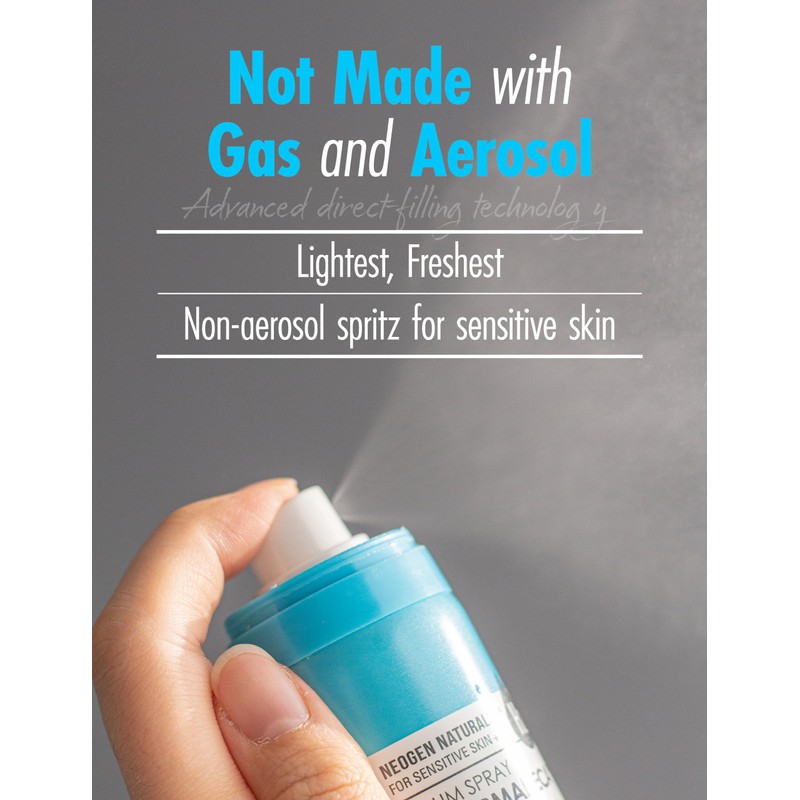 [K-Beauty] Neogen H2 Dermadeca Serum Facial Spray | 80% Hydrogen-Water