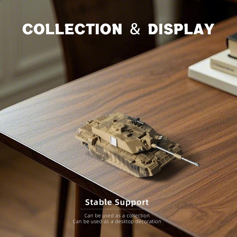 SEBUNAS Challenger 2 Militärpanzer im Maßstab 1/72, Schnellbaumodell, Hauptpanzer Challenger
