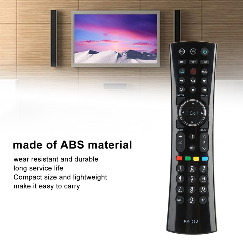 46 Keys Television Remote Control ABS Replacement for Humax RMI09U