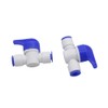 CENPEK 5 Pack 6.5 * 6.5mm Tube Ball Valve Quick