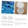 Zerodeko 10pcs Replacement Oil Drum Lids for 200l Plastic Drum