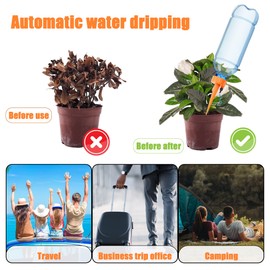 Kizaten Gardena Irrigation System for Potted Plants, Irrigation System Balcony Irrigation Pack of 15 Drip Irrigation Drip Irrigation