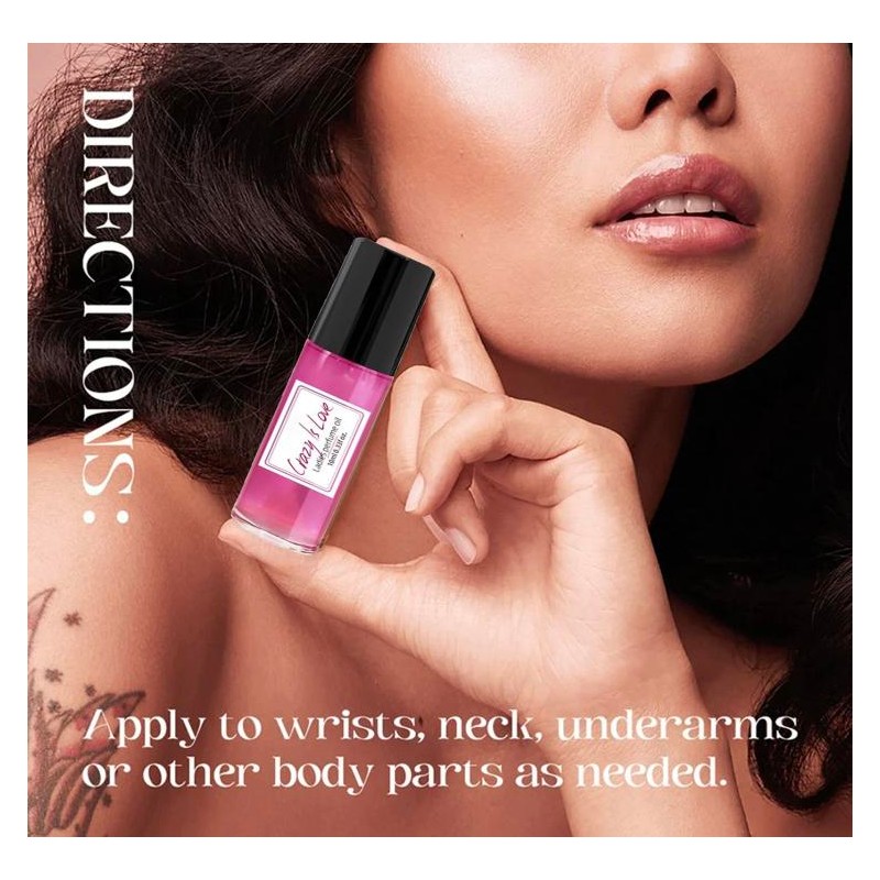 10 ML CRAZY LOVE ROLL ON OIL - Specification: 2pcs
