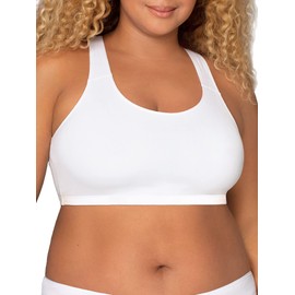 Fruit of the Loom Women's Built Up Tank Style Sports Bra Value Pack, Heather Grey W. Black/White/Black/Heather Grey W. Black/White/Black, 34