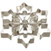 Ateco Large Snowflake Cookie Cutter, Stainless Steel, 8" diameter