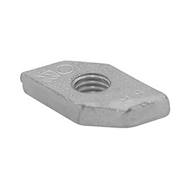 BIS sliding nut 651 for rail profile WM0, 1, 15, 2, 30, M10, 651A