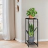 Luborn Plant Stand Indoor Outdoor, Wrought Iron Plant Stands 2