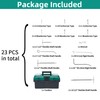lukar 23pcs Packing Extractor, Pump Packing Puller Set, Packing Seal