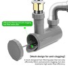 2 Pack Universal Shampoo Bowl Sink Hair-P Trap, Beauty Barber