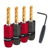 AudioQuest SureGrip 300 Banana Speaker Connectors Fits Standard Banana Jacks